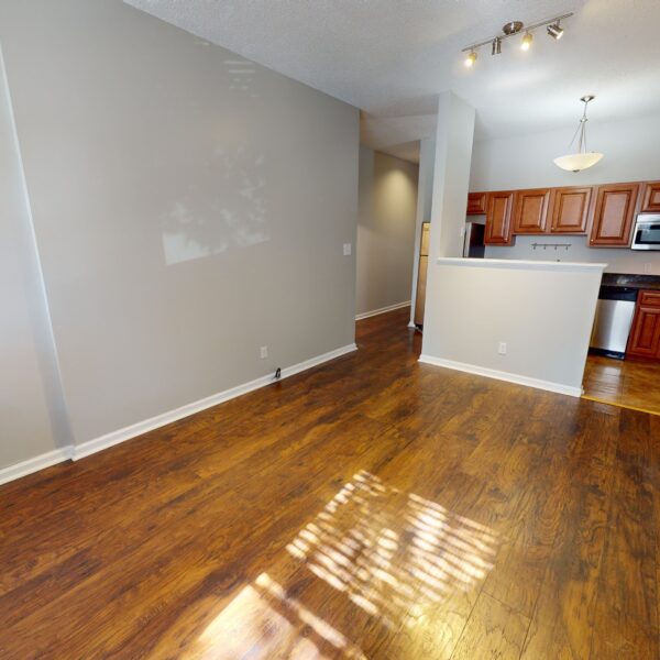 634900 | 4341 Swan Ave, St. Louis, MO 63110view of the living room and kitchen from the window