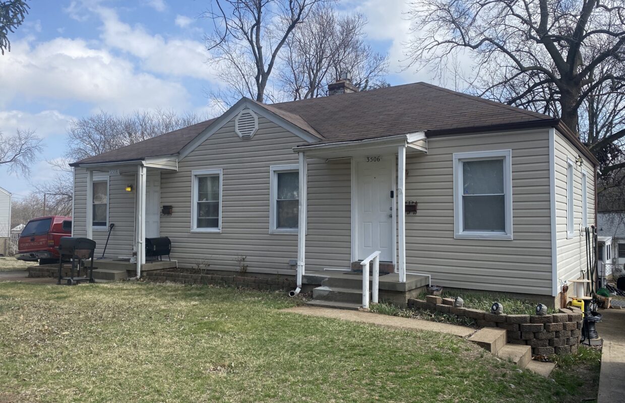 3506 Saint Genevieve duplex exterior front