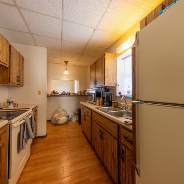 196000 | 3741 Salena St., St. Louis, MO 631183741 Salena alleyway kitchen with hardwood floors and stove on the left