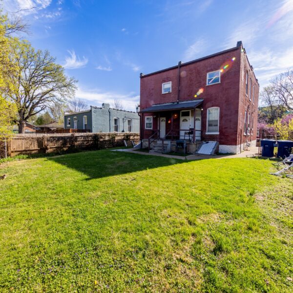 196000 | 3741 Salena St., St. Louis, MO 631183741 Salena backyard and full exterior of the back of the building