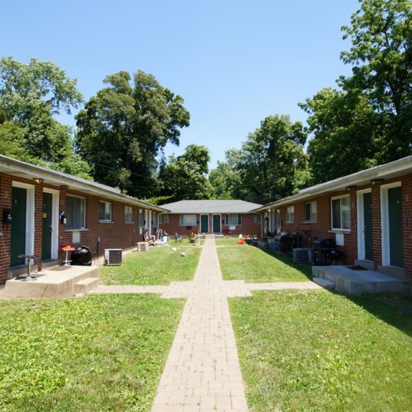 965000 | 1209-13 Chambers Rd, Ferguson, MO 631351209-13 Chambers full look at the courtyard between three buildings