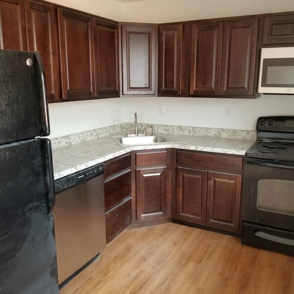 1650000 | 3537-3541 Morganford Road, St. Louis, Missouri 631163537-3541 Morgan Ford updated kitchen with dark cabinetry